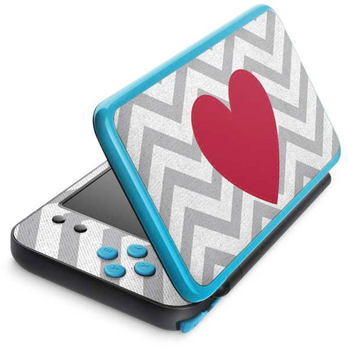 Chevron Heart Nintendo 2DS XL (2017) Skin